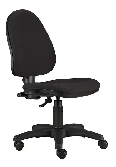 888/MEK židle kancelářská, koženka BLOOM B 08 - koženka černá